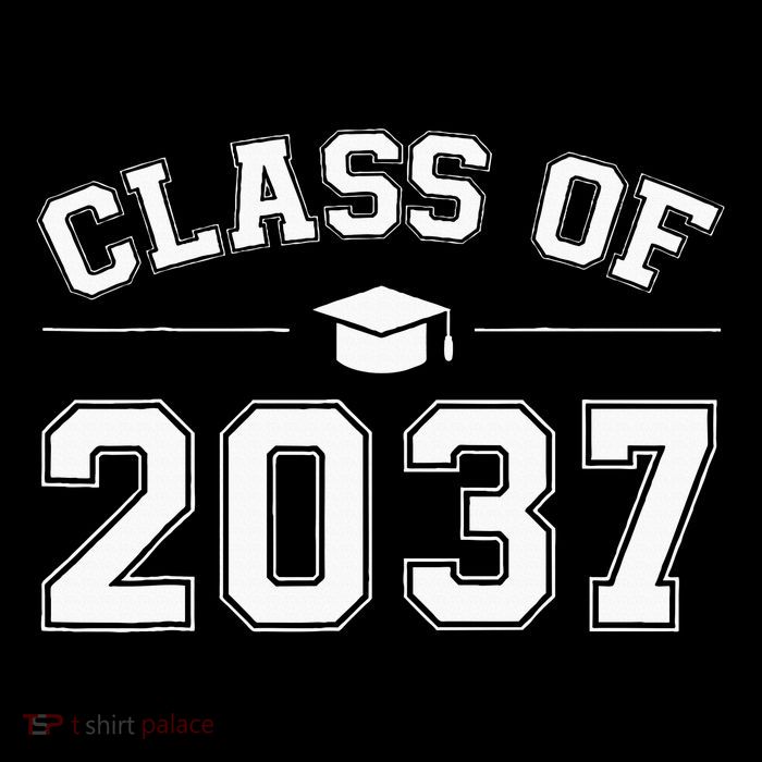 Class Of 2037 Grow With Me First Day Of School Graduation Toddler T-Shirt