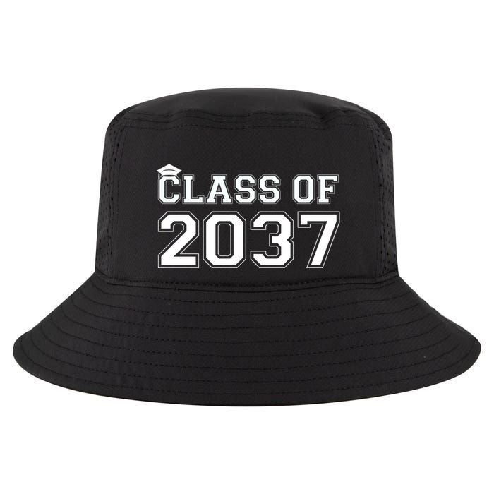 Class Of 2037 Pre K Grow With Me Graduation Cool Comfort Performance Bucket Hat