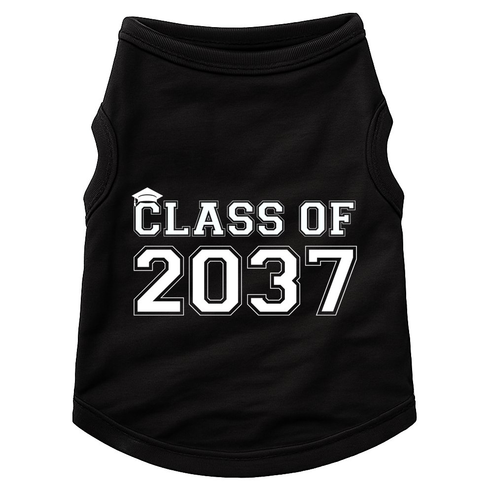 Class Of 2037 Pre K Grow With Me Graduation Doggie Tank