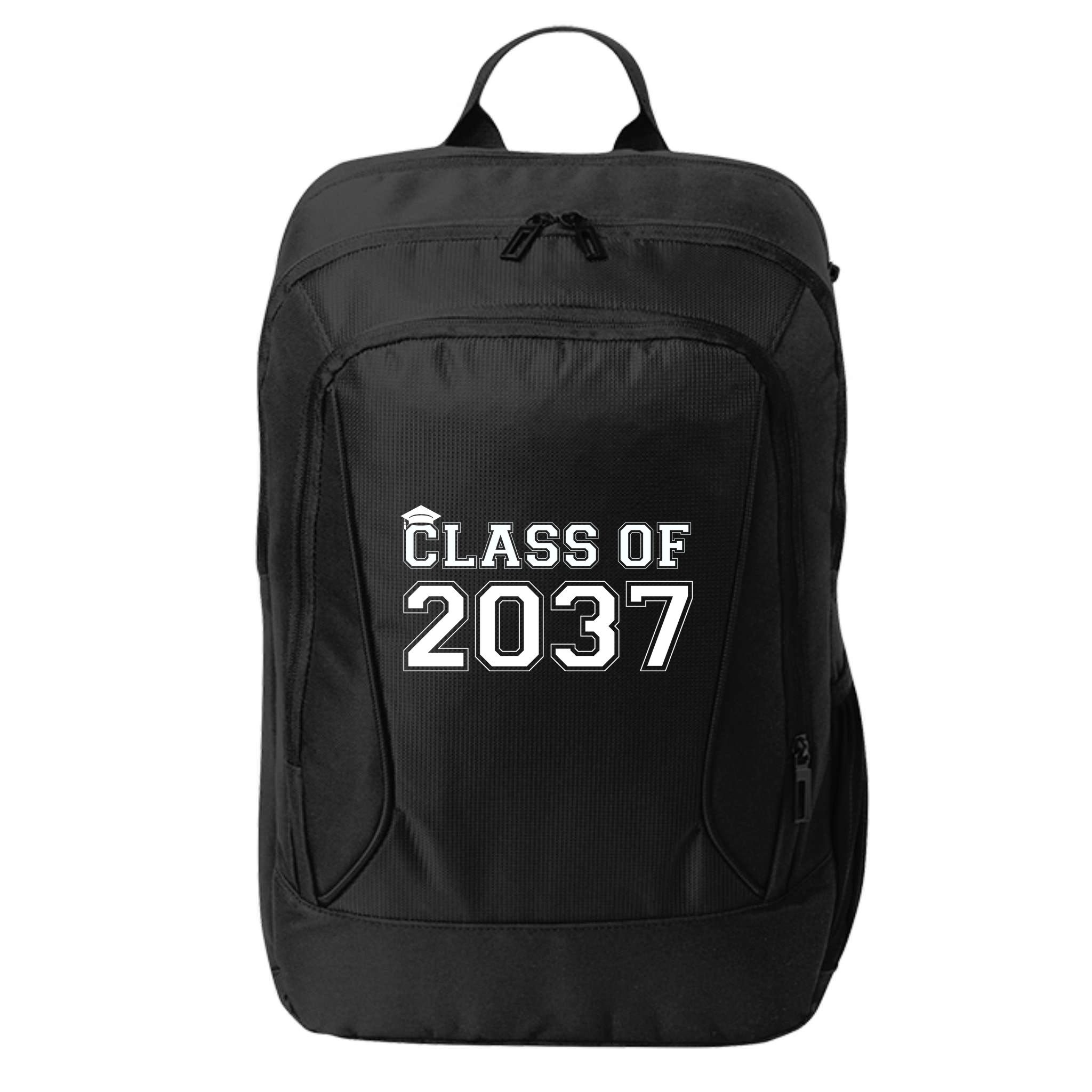 Class Of 2037 Pre K Grow With Me Graduation City Backpack