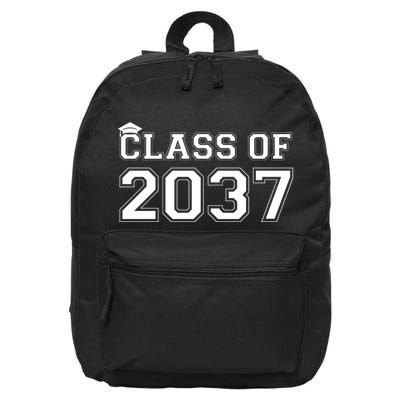 Class Of 2037 Pre K Grow With Me Graduation 16 in Basic Backpack