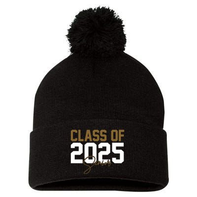 Class Of 2025 Senior Graduation Pom Pom 12in Knit Beanie