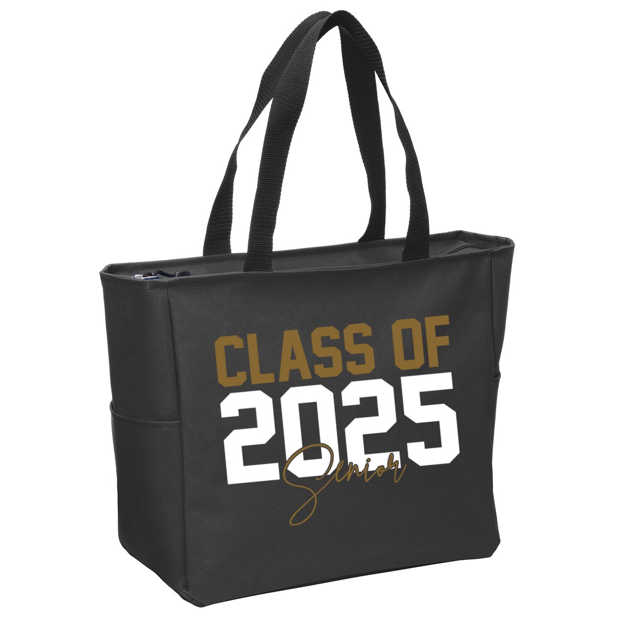 Class Of 2025 Senior Graduation Zip Tote Bag