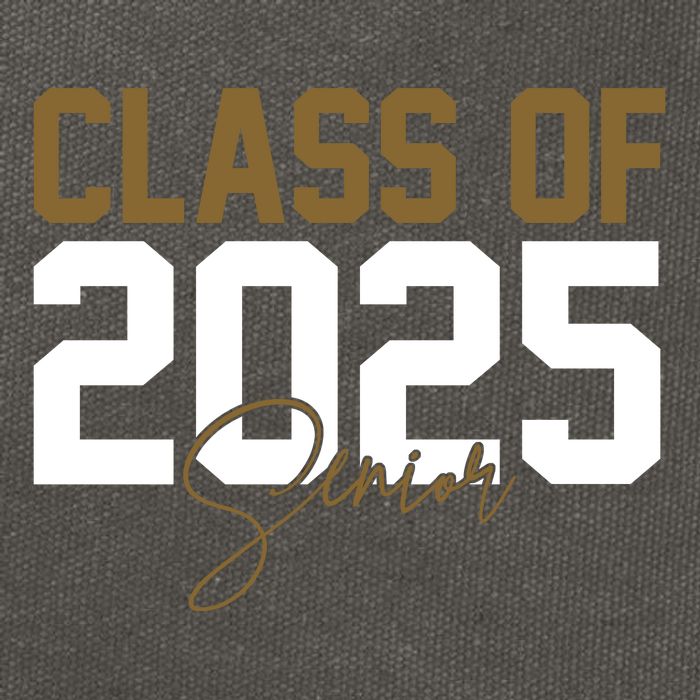Class Of 2025 Senior Graduation Cotton Canvas Backpack