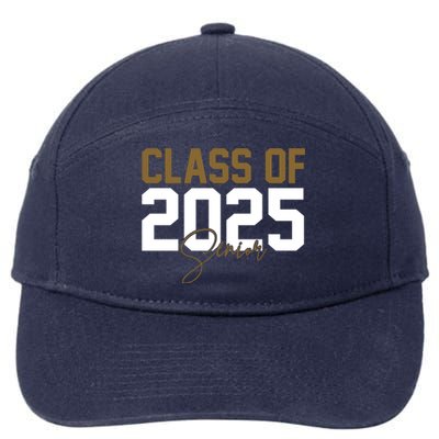 Class Of 2025 Senior Graduation 7-Panel Snapback Hat