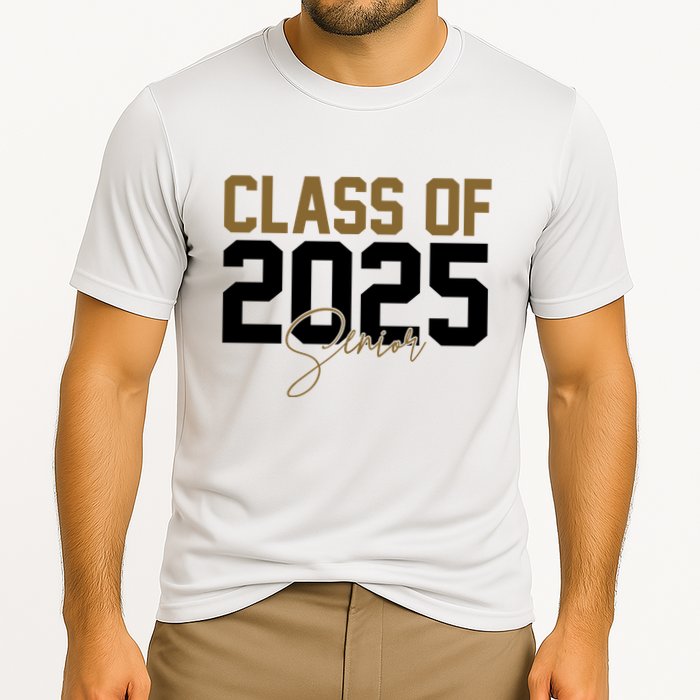 Class Of 2025 Senior Graduation Cooling Performance Crew T-Shirt