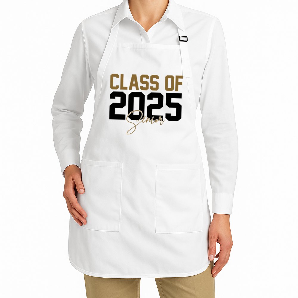 Class Of 2025 Senior Graduation Apron