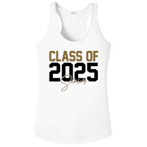 Class Of 2025 Senior Graduation Ladies PosiCharge Competitor Racerback Tank