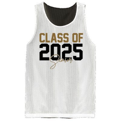 Class Of 2025 Senior Graduation Mesh Reversible Basketball Jersey Tank