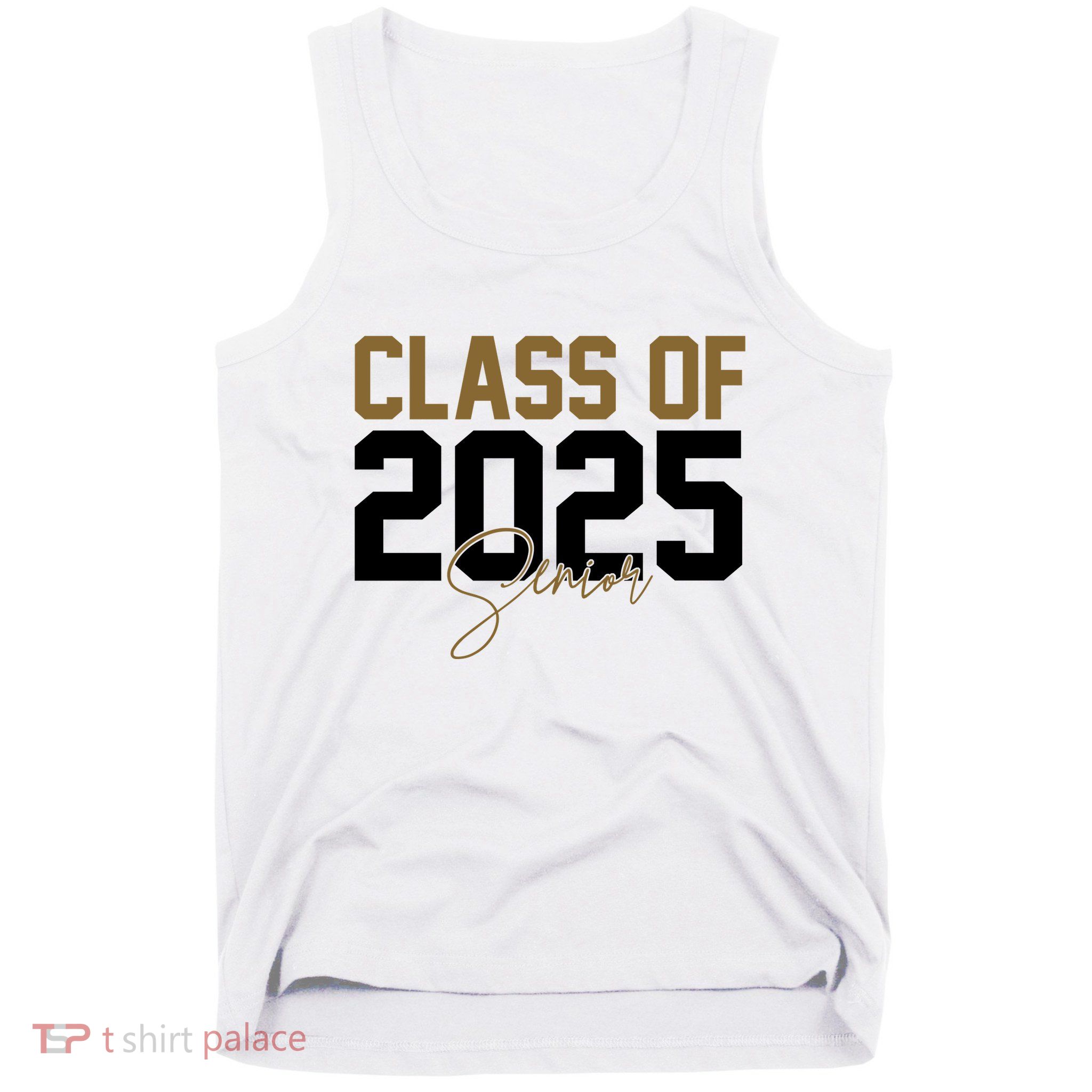 Class Of 2025 Senior Graduation Tank Top