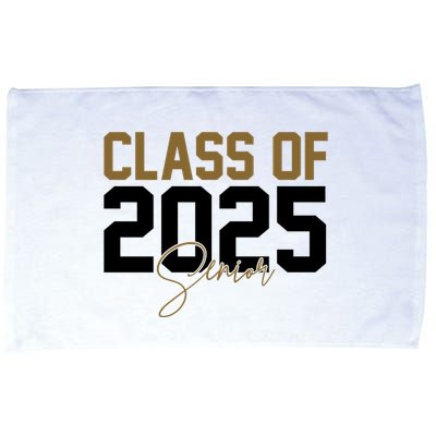 Class Of 2025 Senior Graduation Microfiber Hand Towel