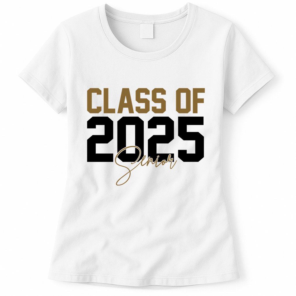 Class Of 2025 Senior Graduation Womens T-Shirt