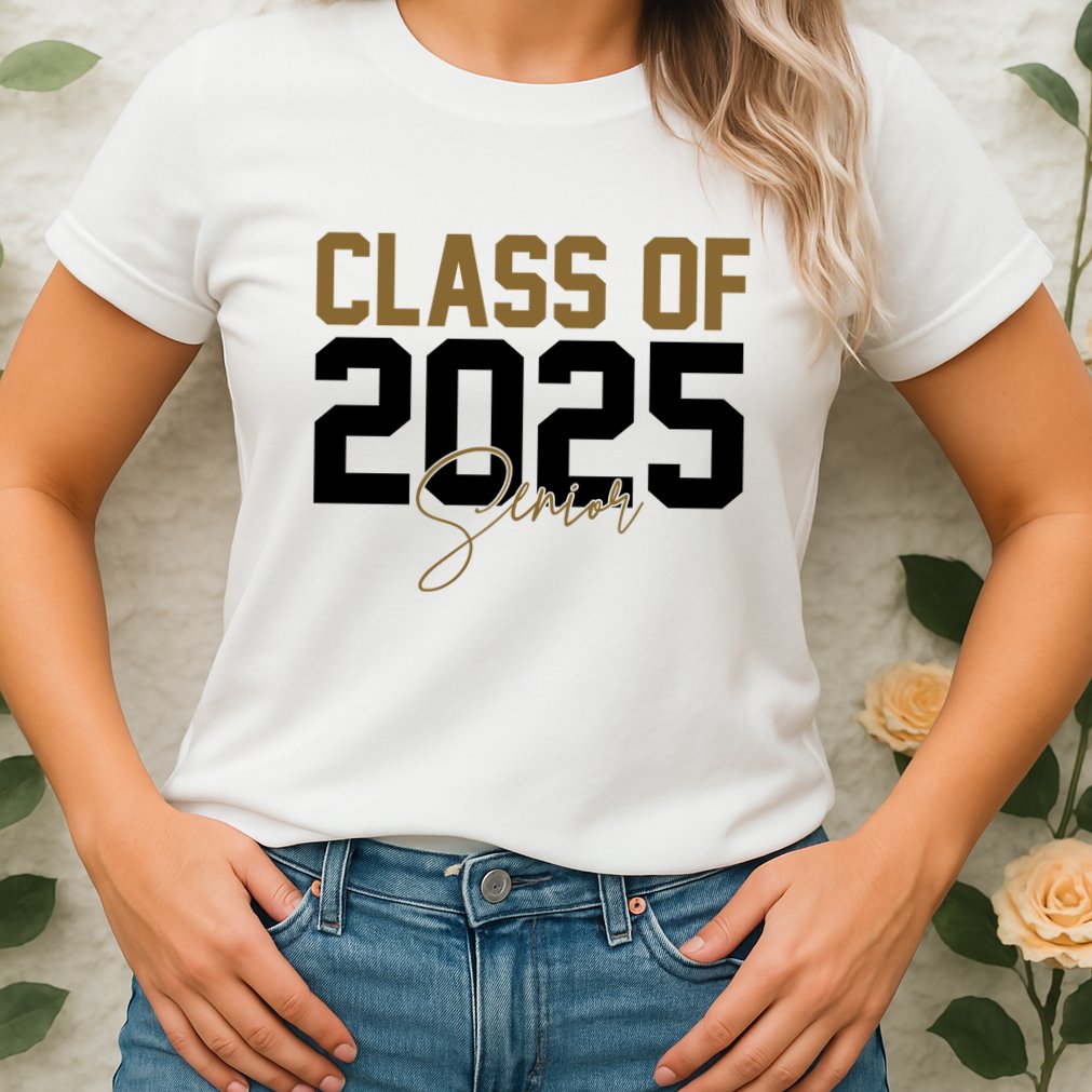 Class Of 2025 Senior Graduation Womens T-Shirt