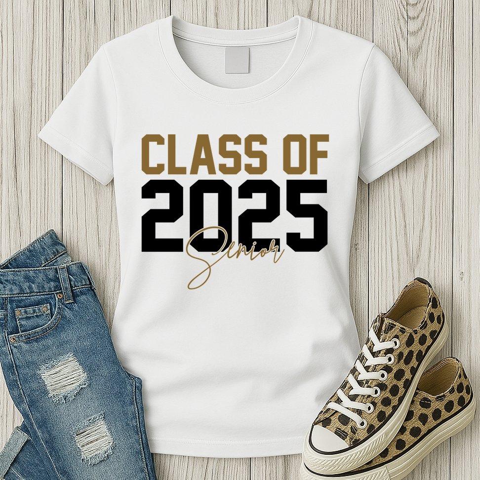 Class Of 2025 Senior Graduation Womens T-Shirt