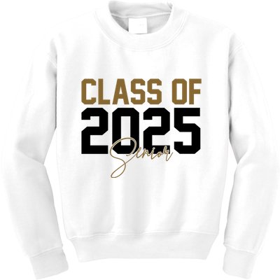 Class Of 2025 Senior Graduation Kids Sweatshirt