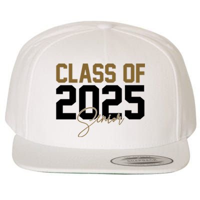 Class Of 2025 Senior Graduation Wool Snapback Cap