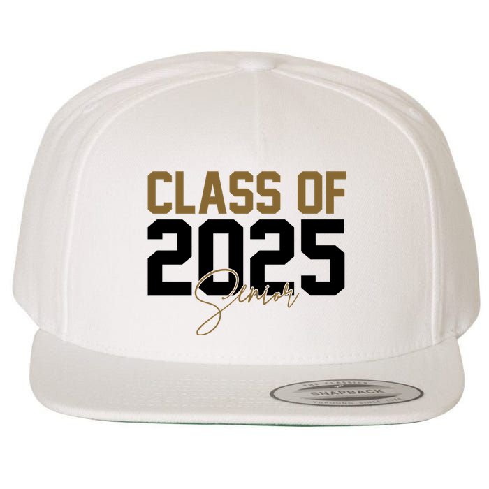 Class Of 2025 Senior Graduation Wool Snapback Cap