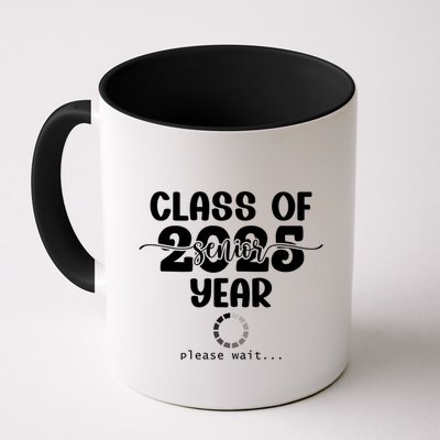 Class Of 2025 Senior Year Loading Funny Senior 2025 Cool Gift Mug