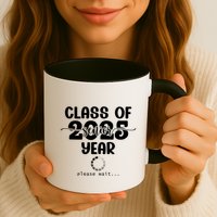 Class Of 2025 Senior Year Loading Funny Senior 2025 Cool Gift Mug