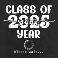 Class Of 2025 Senior Year Loading Funny Senior 2025 Cool Gift Microfiber Hand Towel