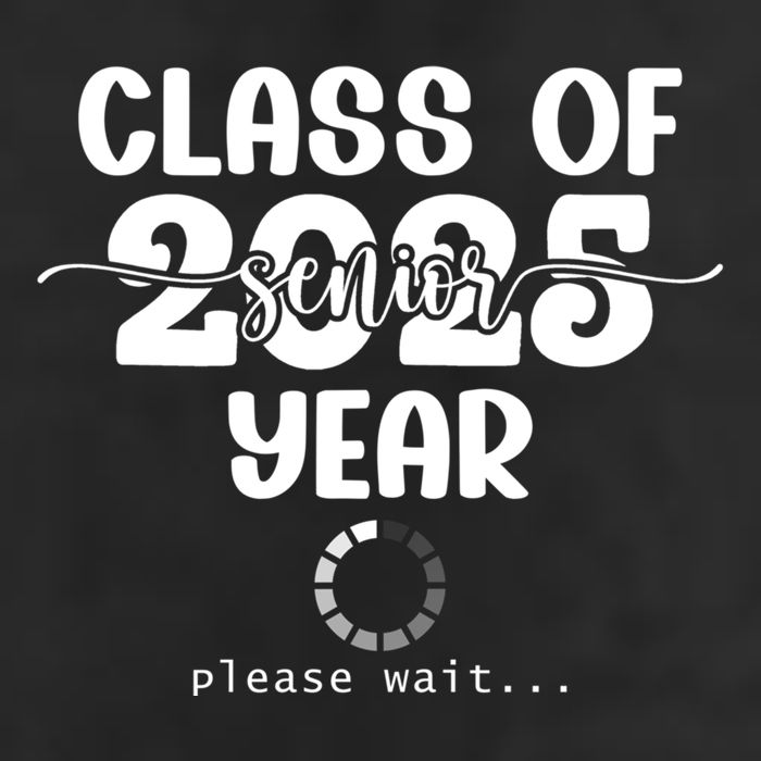 Class Of 2025 Senior Year Loading Funny Senior 2025 Cool Gift Microfiber Hand Towel