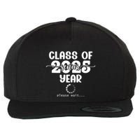 Class Of 2025 Senior Year Loading Funny Senior 2025 Cool Gift Wool Snapback Cap