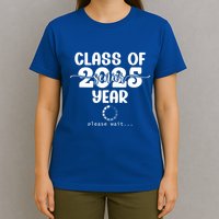Class Of 2025 Senior Year Loading Funny Senior 2025 Cool Gift T-Shirt