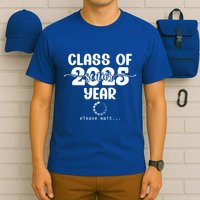 Class Of 2025 Senior Year Loading Funny Senior 2025 Cool Gift T-Shirt