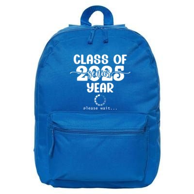Class Of 2025 Senior Year Loading Funny Senior 2025 Cool Gift 16 in Basic Backpack