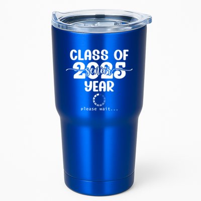 Class Of 2025 Senior Year Loading Funny Senior 2025 Cool Gift Tumbler