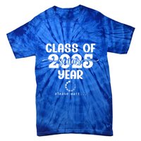 Class Of 2025 Senior Year Loading Funny Senior 2025 Cool Gift Tie-Dye T-Shirt