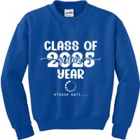 Class Of 2025 Senior Year Loading Funny Senior 2025 Cool Gift Kids Sweatshirt