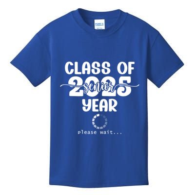 Class Of 2025 Senior Year Loading Funny Senior 2025 Cool Gift Kids T-Shirt
