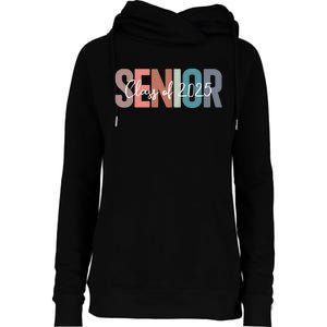 Class Of 2025 Senior Graduation Back To School Graduate Gift Womens Funnel Neck Pullover Hood