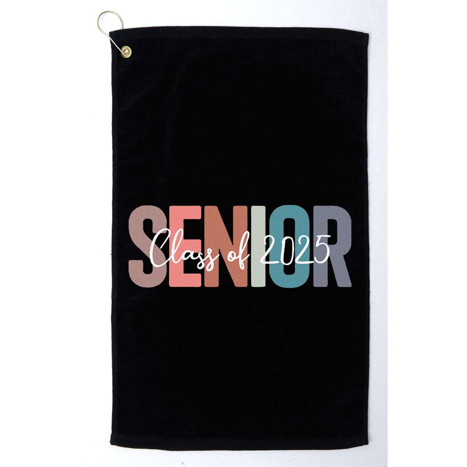 Class Of 2025 Senior Graduation Back To School Graduate Gift Golf Towel