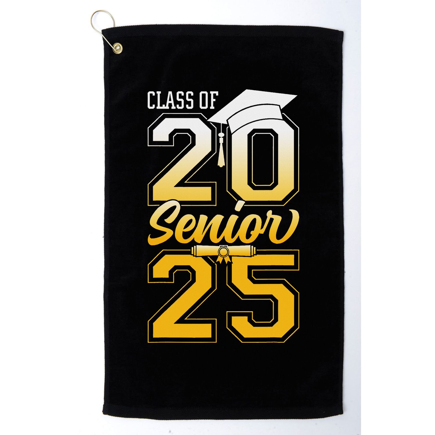 Class Of 2025 Senior Grad College Graduation Gift Women Golf Towel