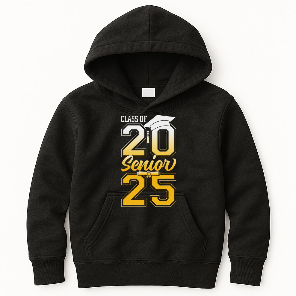 Class Of 2025 Senior Grad College Graduation Gift Women Kids Hoodie