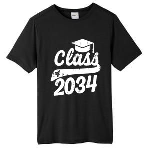 Class Of 2034 Grow With Me First Day Kindergarten Meaningful Gift Tall Fusion ChromaSoft Performance T-Shirt