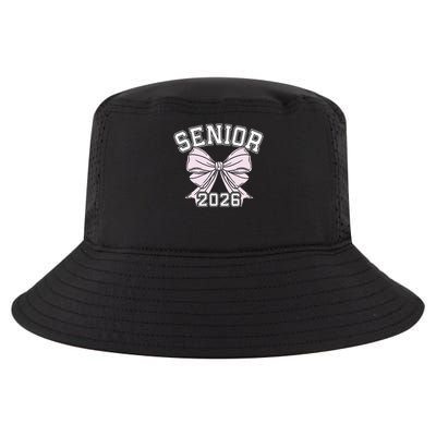 Class Of 2026 Senior Coquette Bow Aesthetic Cool Comfort Performance Bucket Hat