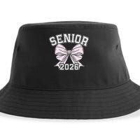 Class Of 2026 Senior Coquette Bow Aesthetic Sustainable Bucket Hat