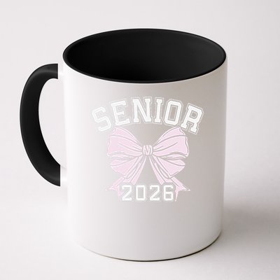Class Of 2026 Senior Coquette Bow Aesthetic Mug