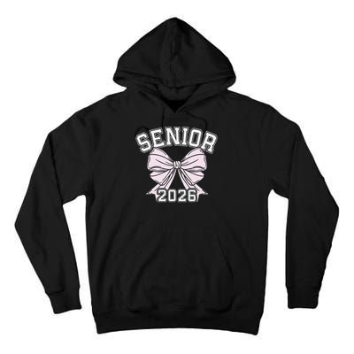 Class Of 2026 Senior Coquette Bow Aesthetic Tall Hoodie