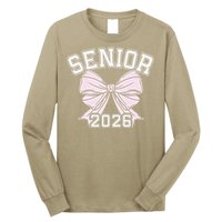 Class Of 2026 Senior Coquette Bow Aesthetic Long Sleeve Shirt