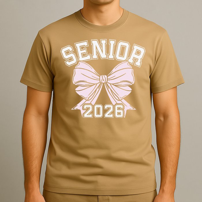 Class Of 2026 Senior Coquette Bow Aesthetic T-Shirt