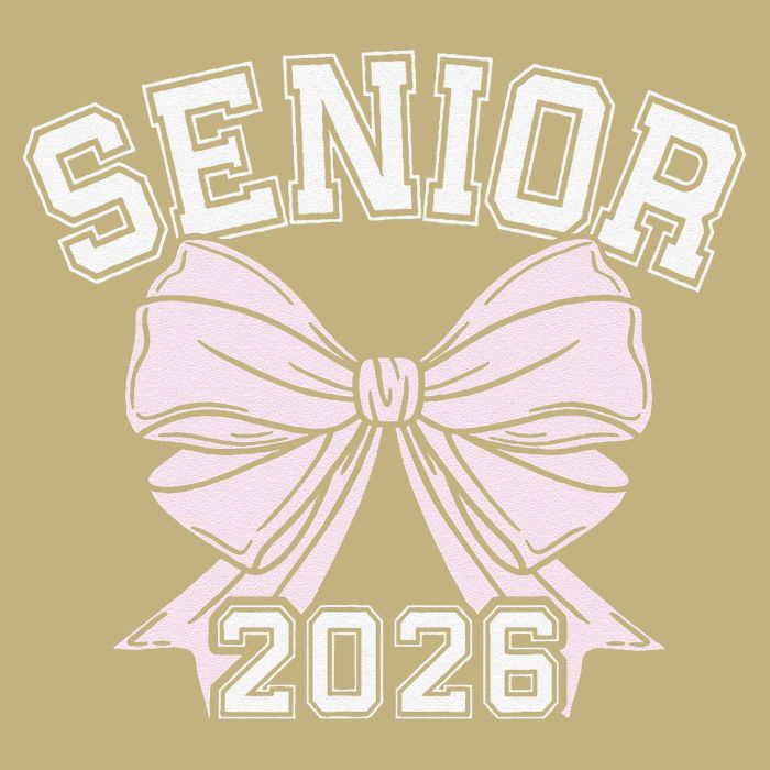 Class Of 2026 Senior Coquette Bow Aesthetic Sustainable Beanie