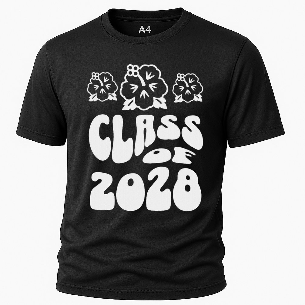 Class Of 2028 Kindergarten Cooling Performance Crew T-Shirt