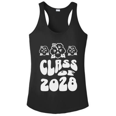 Class Of 2028 Kindergarten Ladies PosiCharge Competitor Racerback Tank