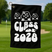 Class Of 2028 Kindergarten Golf Towel
