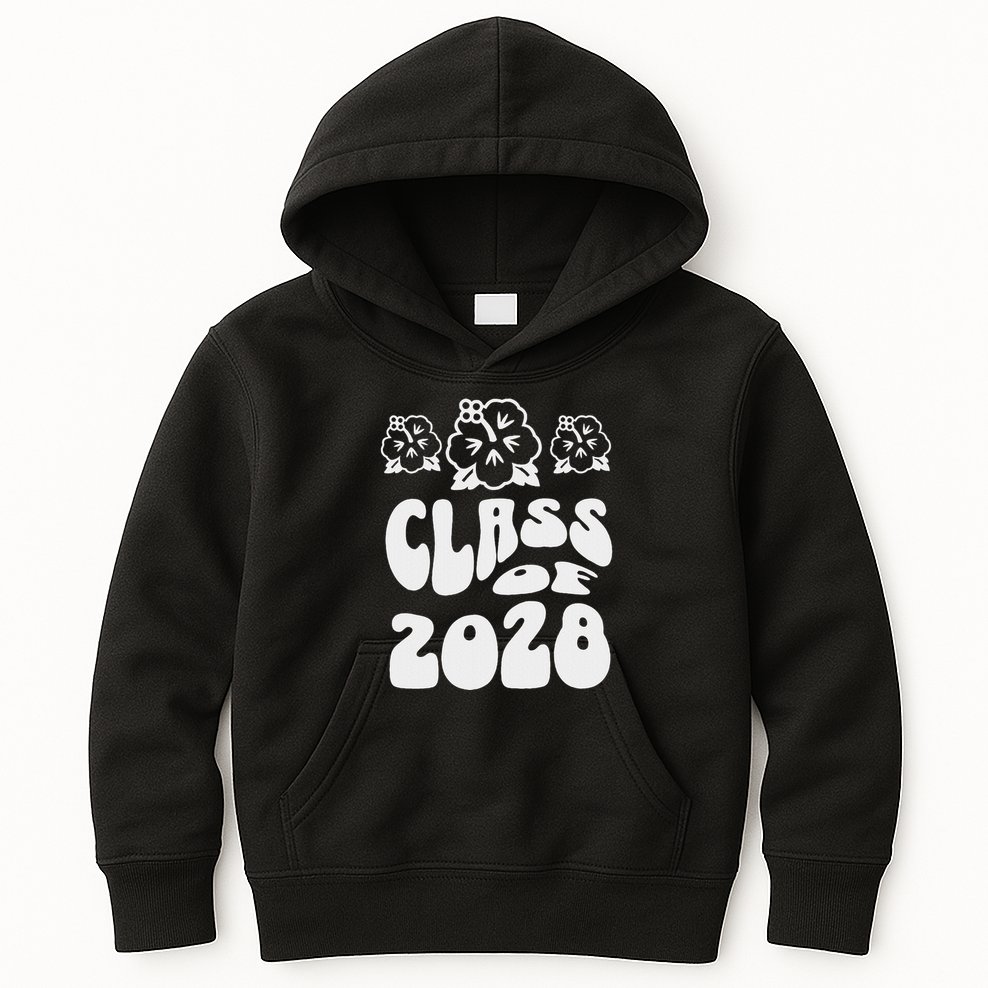 Class Of 2028 Kindergarten Kids Hoodie