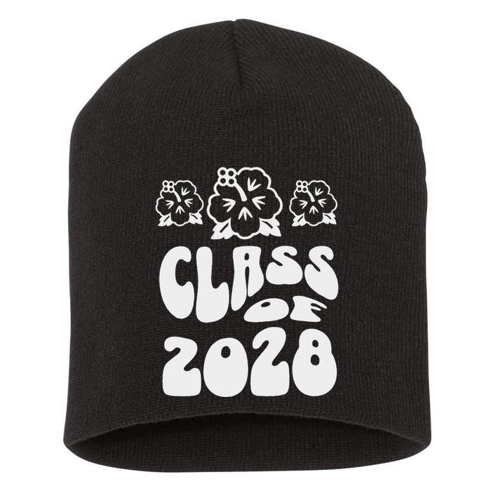 Class Of 2028 Kindergarten Short Acrylic Beanie